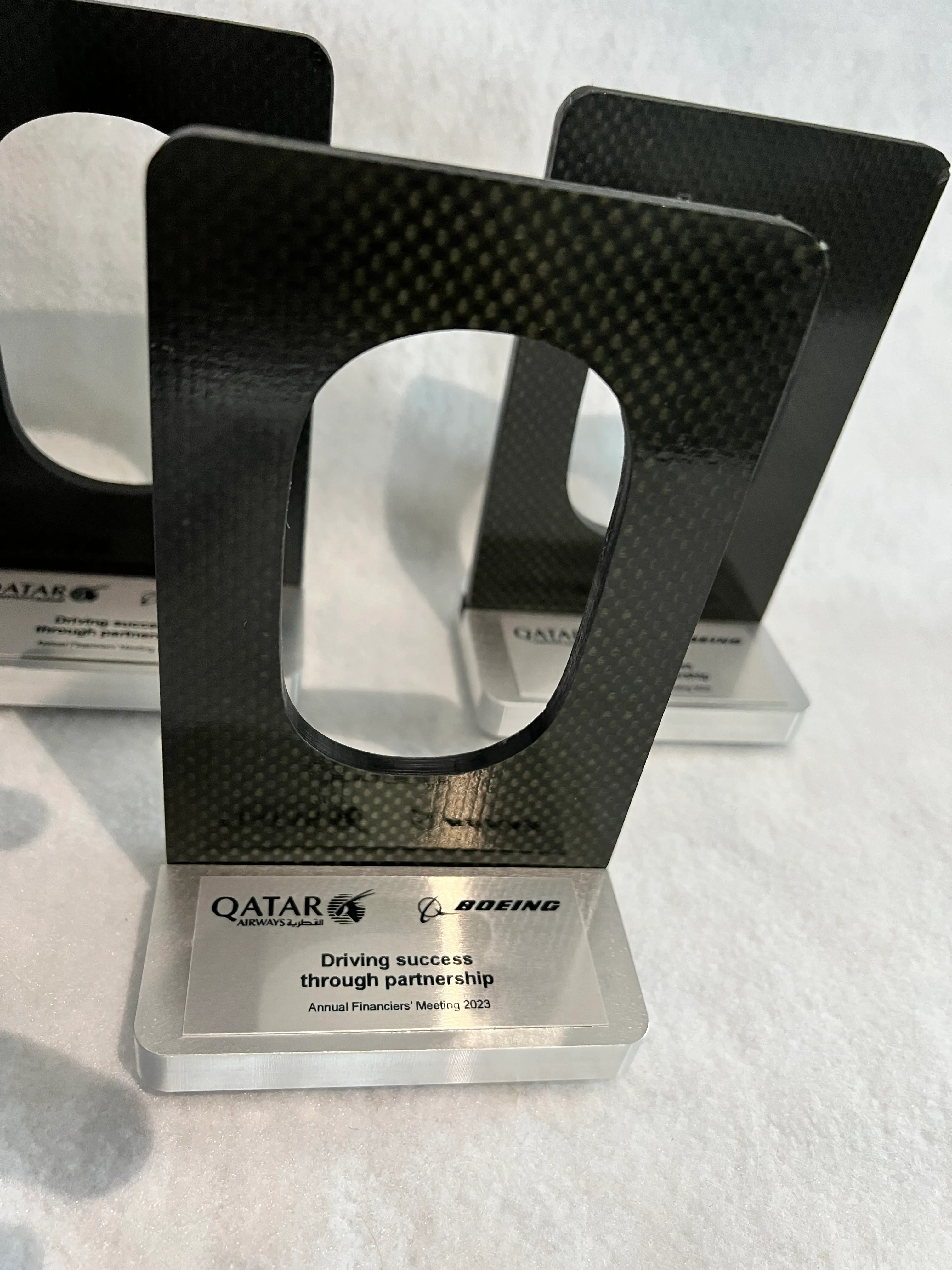 Welded steel sculpture with organic shape